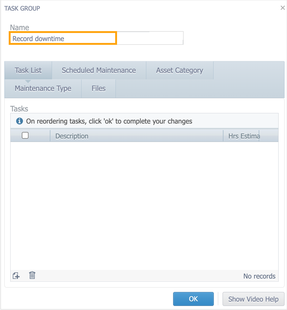 Record downtime task group.png