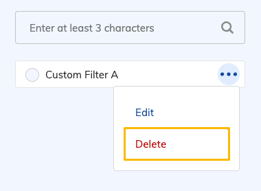 Delete button