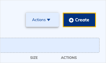 Create button for attachments